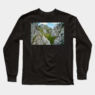 Rocky trail on mountains Long Sleeve T-Shirt